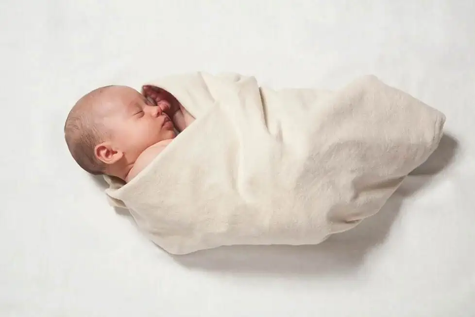 Baby in blanket